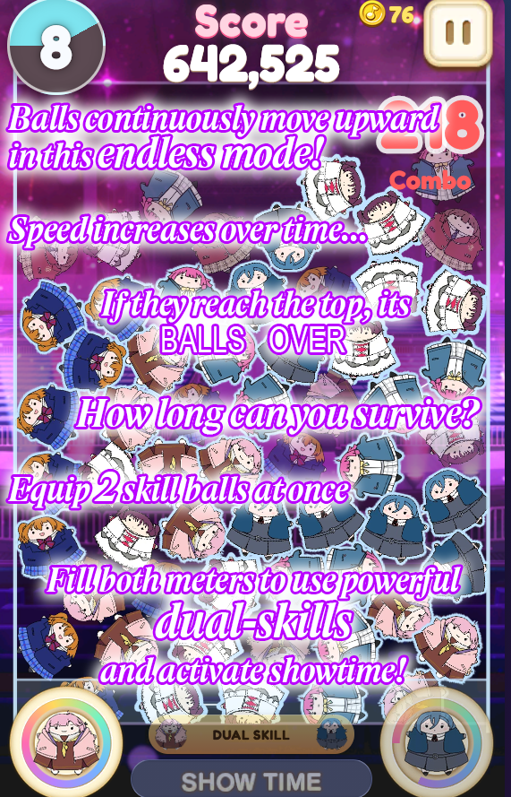 Endurance Live mode overview
